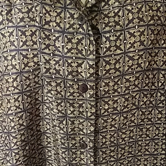 Vintage stunt collections 100% silk 2x blouse - Picture 2 of 6